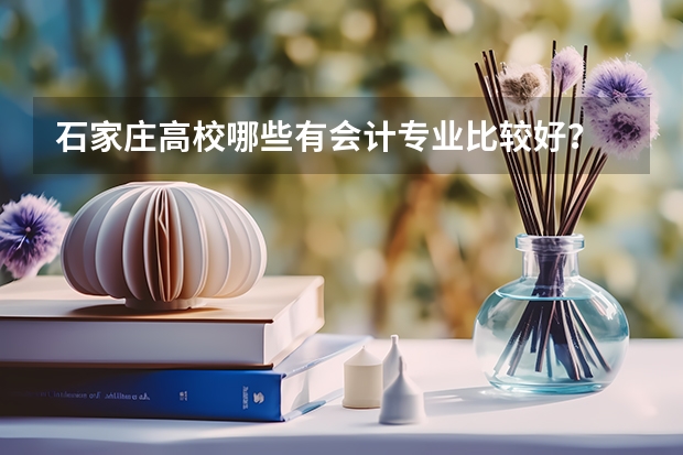 石家庄高校哪些有会计专业比较好？