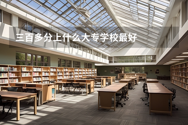 三百多分上什么大专学校最好