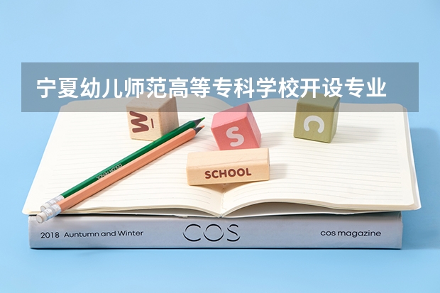 宁夏幼儿师范高等专科学校开设专业 宁夏幼儿师范高等专科学校王牌专业有什么