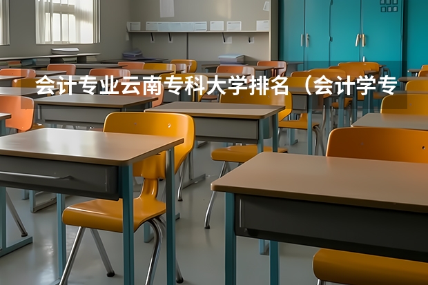 会计专业云南专科大学排名（会计学专业排名最新排名）