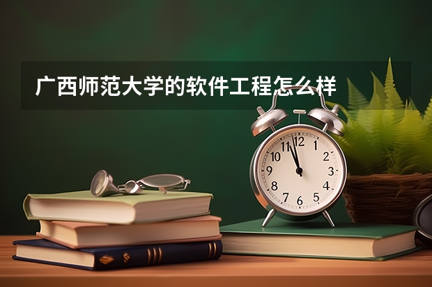 广西师范大学的软件工程怎么样