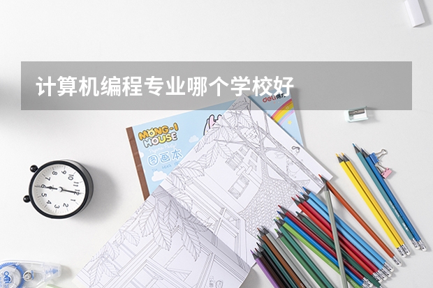 计算机编程专业哪个学校好