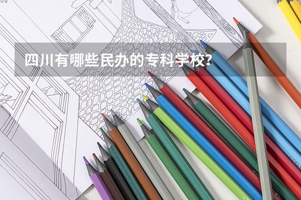 四川有哪些民办的专科学校？