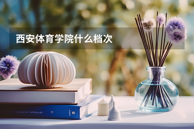 西安体育学院什么档次