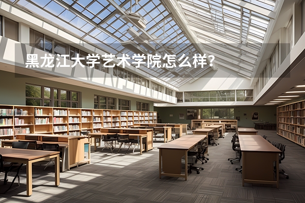 黑龙江大学艺术学院怎么样?