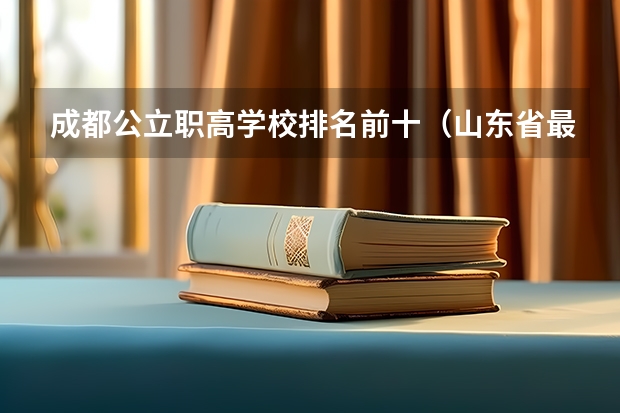 成都公立职高学校排名前十（山东省最好的专科学校排名公办）