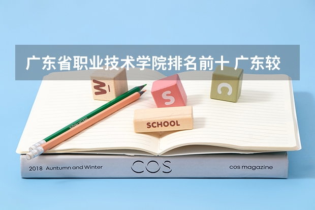 广东省职业技术学院排名前十 广东较好的大专院校