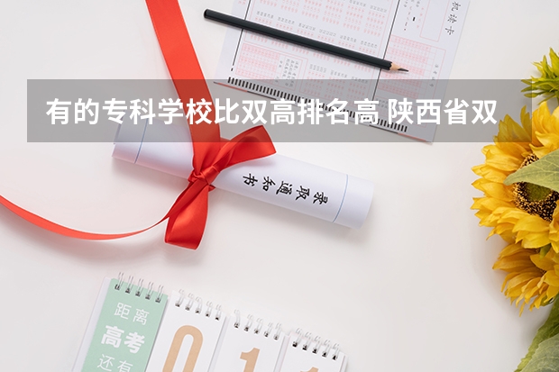 有的专科学校比双高排名高 陕西省双高计划专科学校排名
