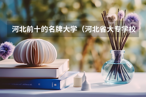 河北前十的名牌大学（河北省大专学校排行榜）