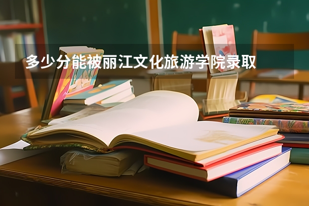 多少分能被丽江文化旅游学院录取