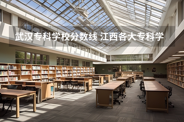 武汉专科学校分数线 江西各大专科学校的分数线