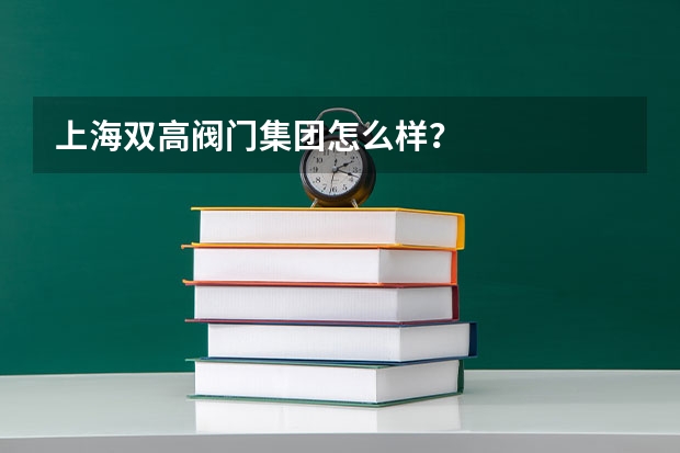 上海双高阀门集团怎么样？
