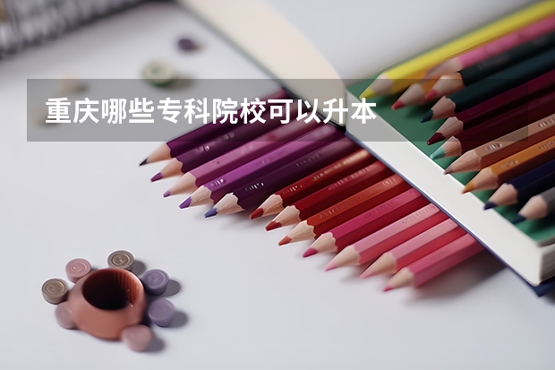 重庆哪些专科院校可以升本