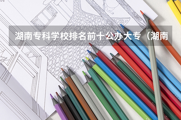 湖南专科学校排名前十公办大专（湖南公办大专学校排名）