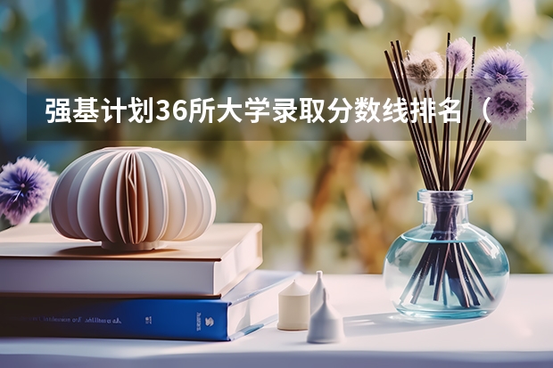 强基计划36所大学录取分数线排名（浙江大学强基计划入围分数线）